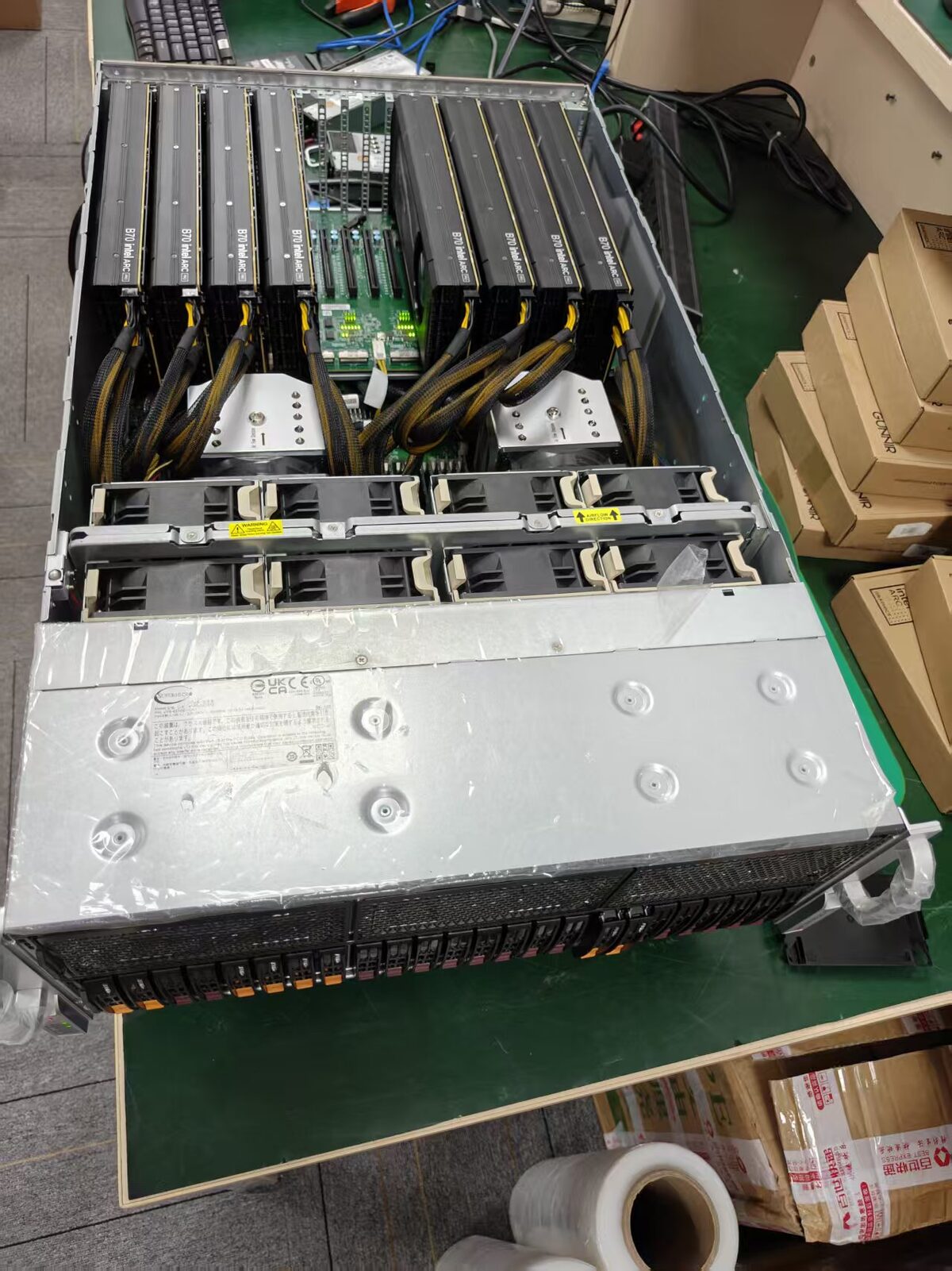 Server Internal Close-up