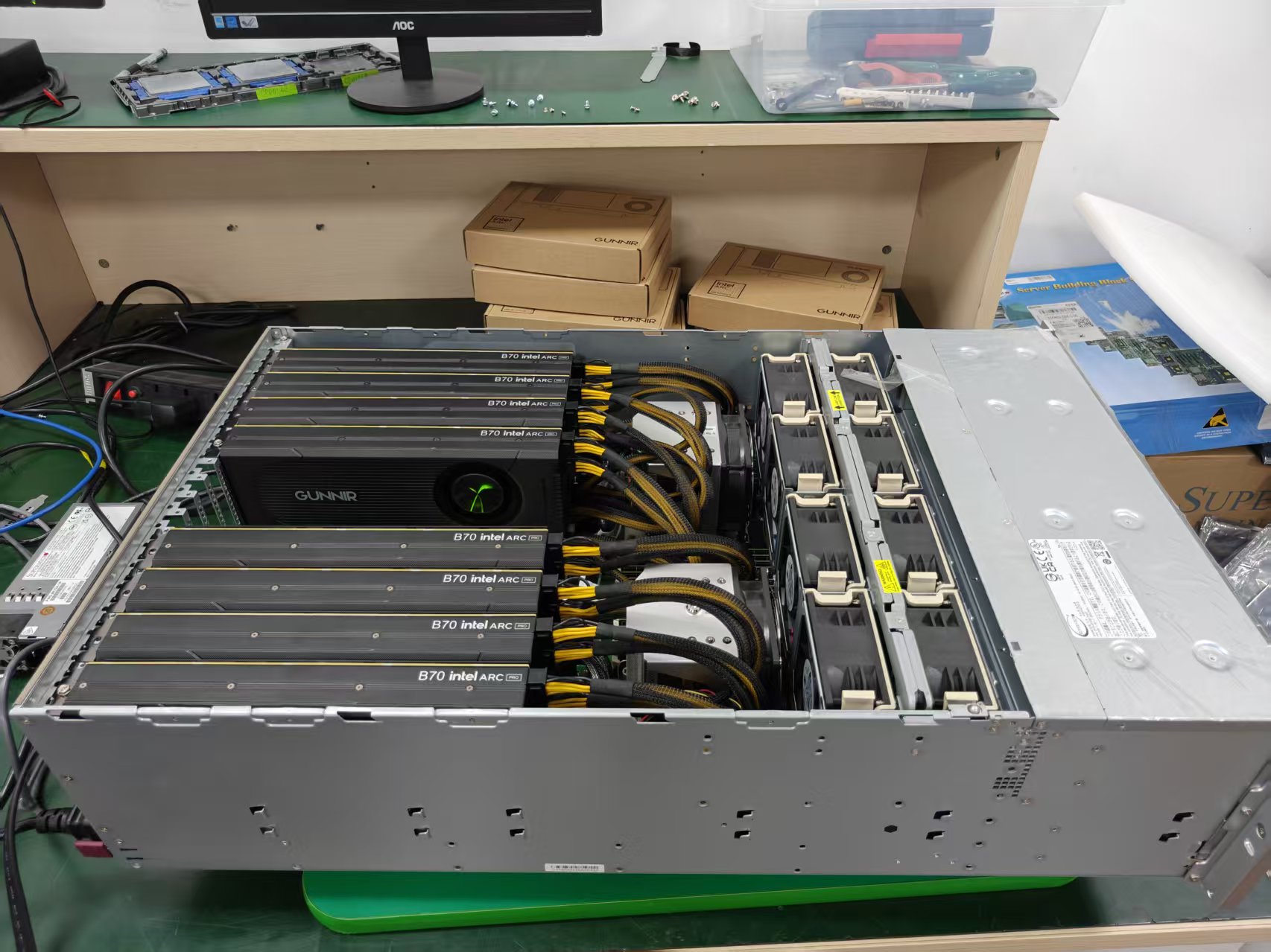 Server Testing with Monitors
