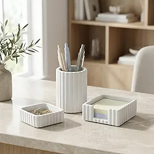 Vtopmart 6 Pack Clear Stackable Storage Bins with Lids, Large Plastic Containers with Handle for Pantry Organizer and Storage,Perfect for Bathroom,Cabinet,Kitchen,Fridge,Closet Organization